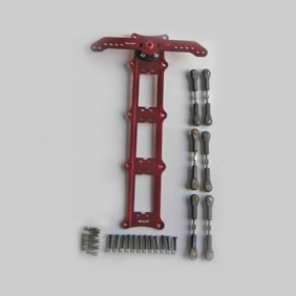Picture of High Quality Aluminium Triple Rudder Mount Servo Tray